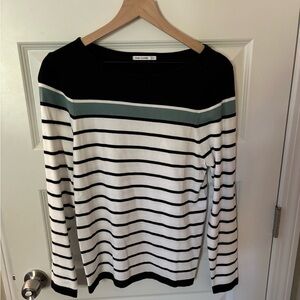 Pink Clover Long Sleeve Sweater